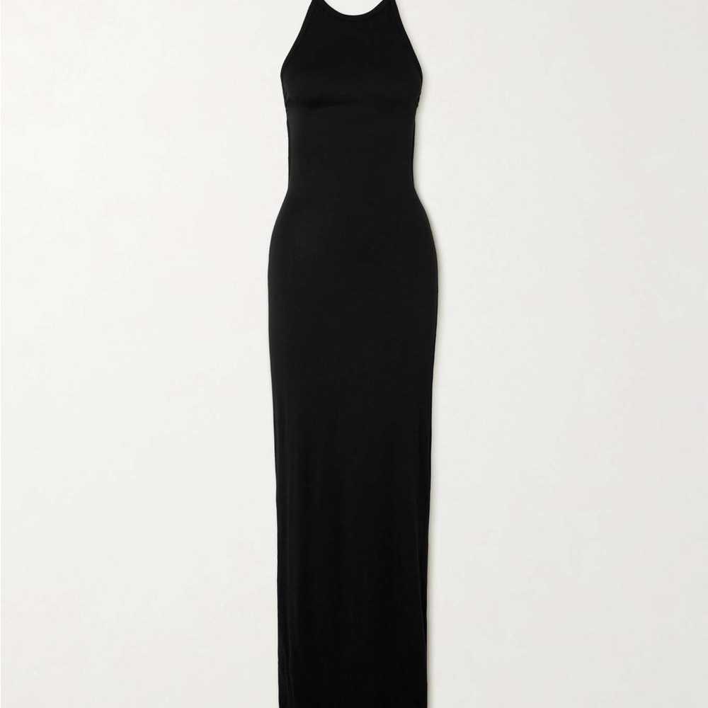 Eterne NWT - never worn - Elegant Black Halter Maxi Dress